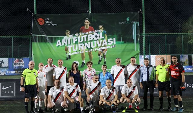 27’nci Naci Talat Halı Saha Anı Futbol Turnuvası tamamlandı