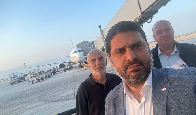 Ahmet Savaşan ve beraberindeki heyet KKTC’ye döndü