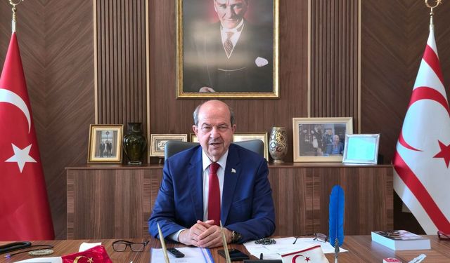 Cumhurbaşkanı Tatar: “Türk Kızılayı, halkımızın varoluş mücadelesine ve kahramanca direnişine destek olmuştur”