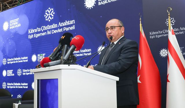 “Kıbrıs’ta Çözümün Anahtarı: Eşit Egemen İki Devlet” başlıklı panel yapıldı