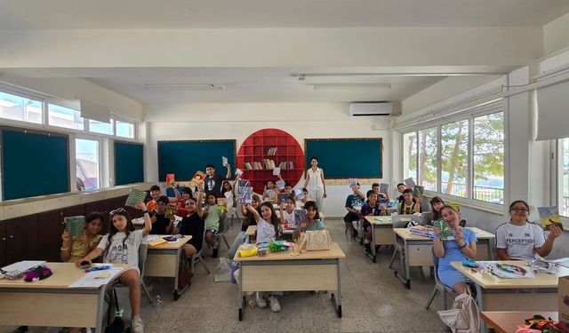 Lefke Belediyesi, çocukların güzel bir yaz tatili geçirmesini diledi