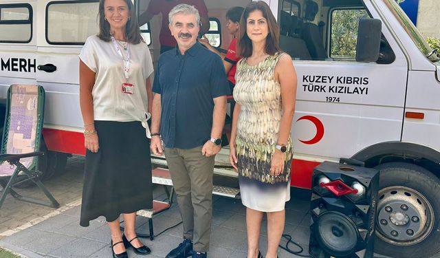 Telsim personelinden kan bağışı