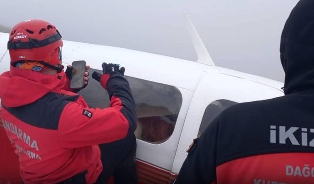 Erzurum-Rize arasında düşen uçaktaki yolcu sağ olarak kurtarıldı