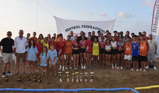 Girne Antis Plaj Hentbol Şampiyonası tamamlandı