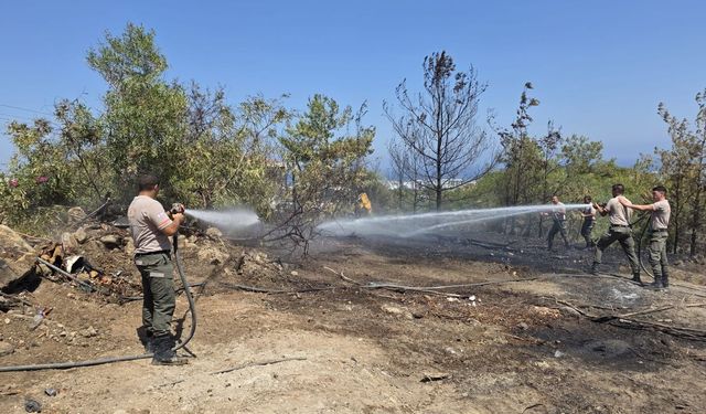 Girne’deki yangın kontrol altına alındı...Soğutma çalışmaları sürüyor