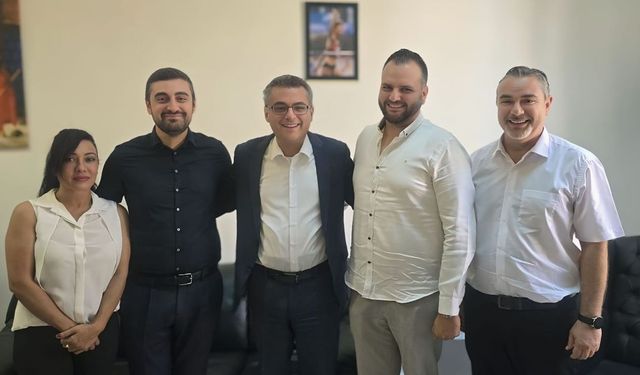 İş Sağlığı ve Güvenliği Uzmanları Birliği ’den Erhürman’a ziyaret