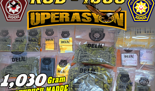Polisten “Kod-1000” operasyonu… 580 gr hintkeneviri ile 450 gr kokain ele geçirildi, bir tutuklu