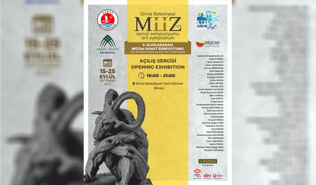 “3. Uluslararası MÜZ-ler Sanat Sempozyumu” açılış sergisi bugün yapılacak
