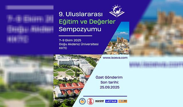 9. Uluslararası Eğitim ve Değerler Sempozyumu düzenlenecek