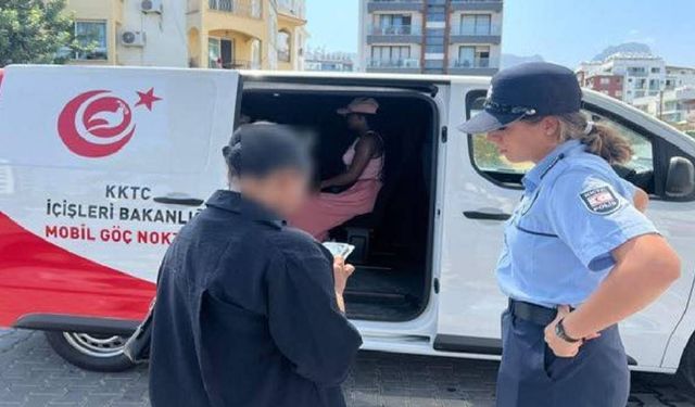 Güzelyurt ve Girne’de eş zamanlı kaçak denetimi