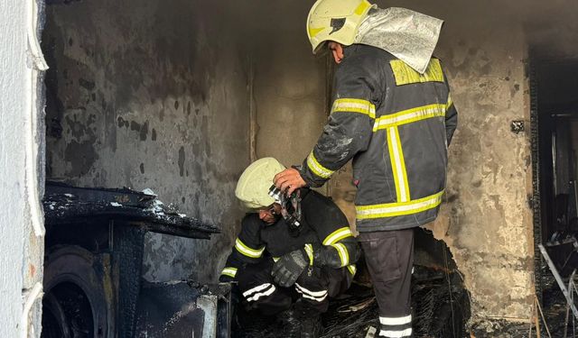 Ortaköy’de bu sabah bir yurtta çıkan yangın hasara yol açtı