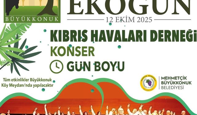 27'nci Geleneksel Büyükkonuk Eko Gün pazar günü...