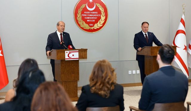 Cumhurbaşkanı Tatar ve Öztürkler, yeni yasama yılının başlaması nedeniyle açıklama yaptı