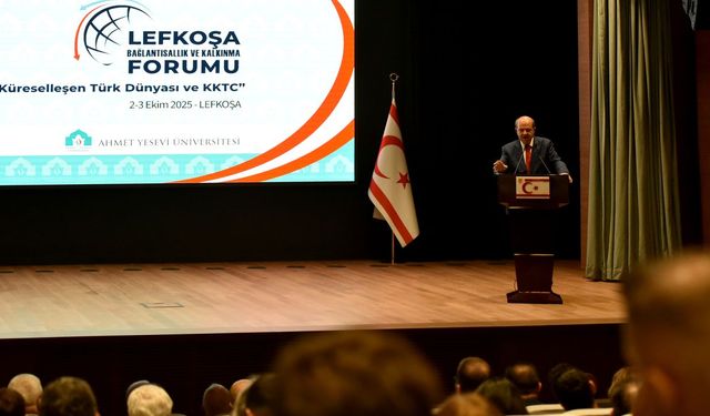 'Küreselleşen Türk Dünyası ve KKTC' temalı Lefkoşa Bağlantısallık ve Kalkınma Forumu başladı