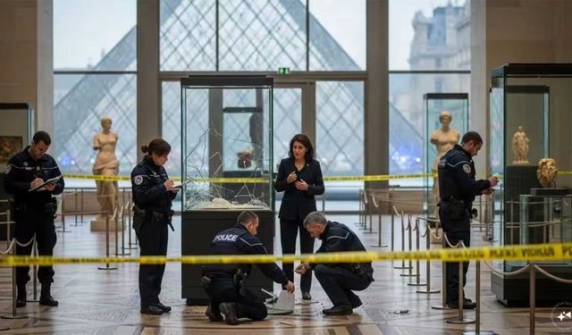 Macron, Louvre Müzesi'ndeki hırsızlığı Fransa tarihine ve mirasına yönelik saldırı olarak nitelendirdi