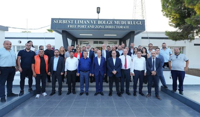 Tatar, Gazimağusa bölgesinde ziyaretlerde bulundu