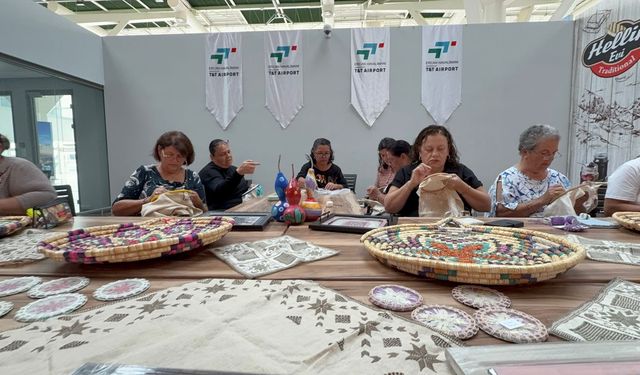 Ercan Havalimanı'nda Kıbrıs kültürünü tanıtmak amacıyla etkinlik düzenlendi