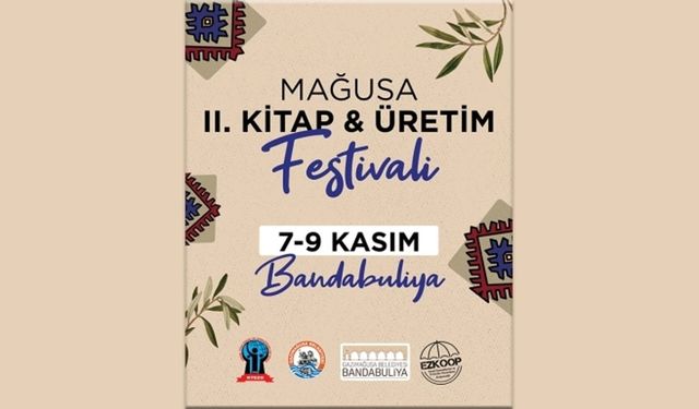 Gazimağusa II. Kitap ve Üretim Festivali 7-9 Kasım tarihleri arasında yapılacak