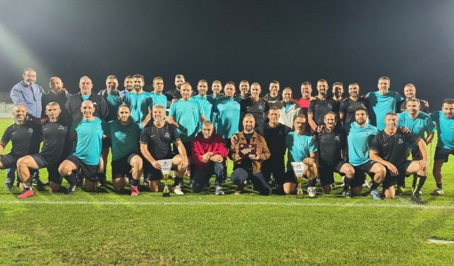 KTÖS ve POED, Güzelyurt'ta dostluk maçı yaptı