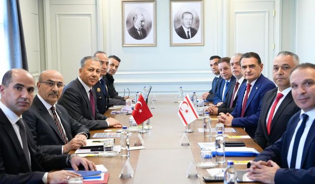 Oğuz, TC İçişleri Bakanı Yerlikaya ile güvenlik ve koordinasyon konularını ele aldı