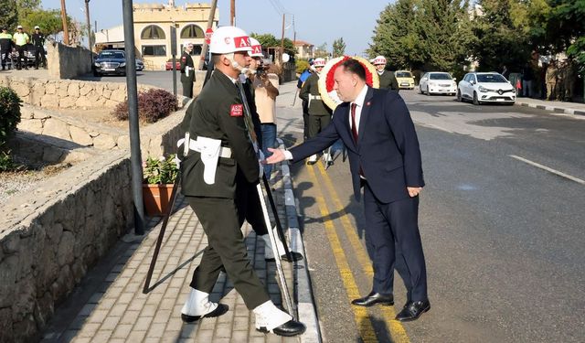 Ozanköy şehitleri Ozanköy Şehitler Anıtı'nda düzenlenen törenle anıldı