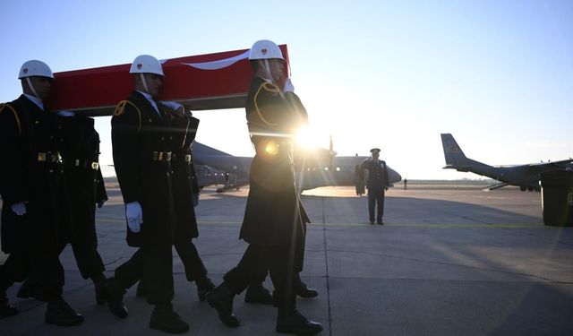 Şehitlerimize son görev