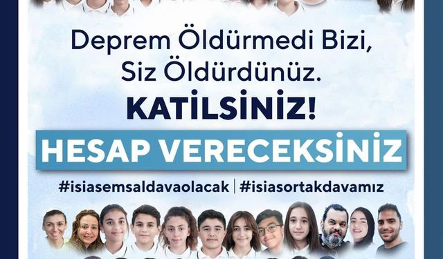 Şampiyon Melekleri Yaşatma Derneği'nden, kamu görevlileri davasının bilinçli taksir kapsamında değerlendirilmesine tepk