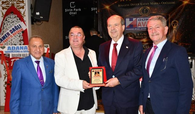 Hasan Çakmak Adana'da ödüllendirildi