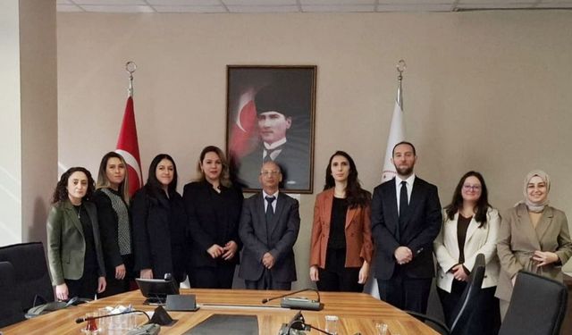Para, Kambiyo ve İnkişaf Sandığı İşleri Dairesi yetkililerinden Ankara ziyareti