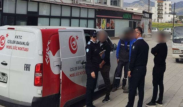 Ülkede ikamet izinsiz kalan 7 kişi tespit edildi