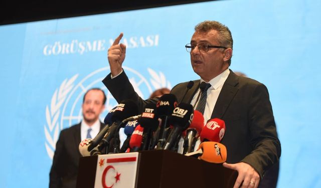 Cumhurbaşkanı Erhürman: Hristodulidis, tarihten ders çıkarmak istiyorsa çok gerilere değil, 2004'e, 2017'ye baksın!