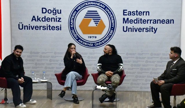 Hayko Cepkin ve Pelin Akil DAÜ'de...