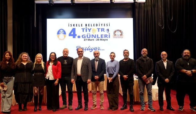 İskele Belediyesi 4. Tiyatro Günleri, bu akşam 'Hadi Öldürsene Canikom' oyunuyla başlıyor