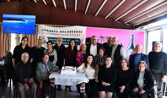 Mesarya Belediyesi, martta doğan 'İkinci Bahar Yaşam Kulübü' üyeleri için etkinlik düzenledi