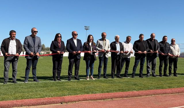 Sadık Cemil Stadı yeniden hizmette