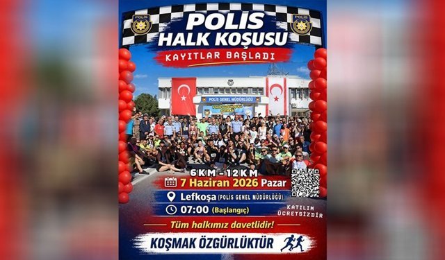 4'üncü Polis-Halk Koşusu için kayıtlar başladı