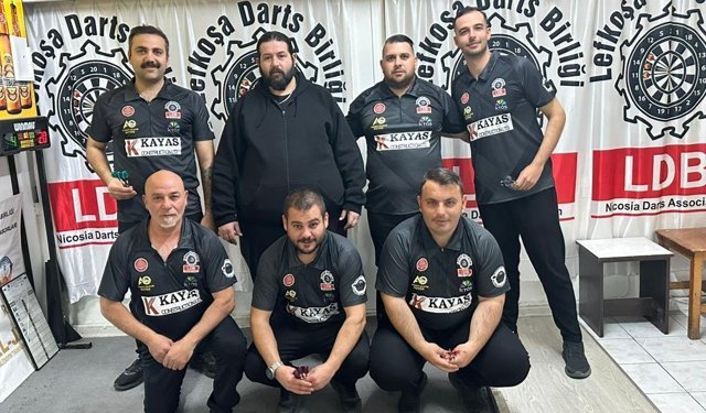 Darts birinci ligi dolu dizgin