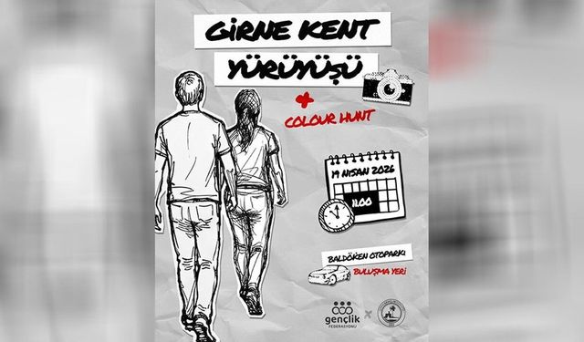 Gençlik Federasyonu Kültür Komisyonu ile Girne Gençlik Derneği, Pazar günü kent yürüyüşü düzenliyor