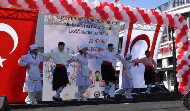 Girne'de 23 Nisan dolayısıyla etkinlik düzenlendi