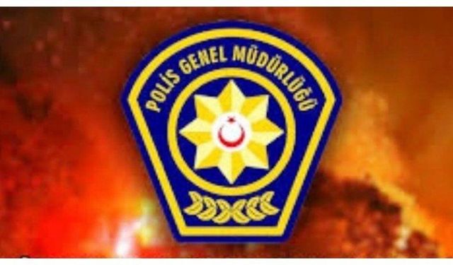 Güzelyurt'ta arazi yangını