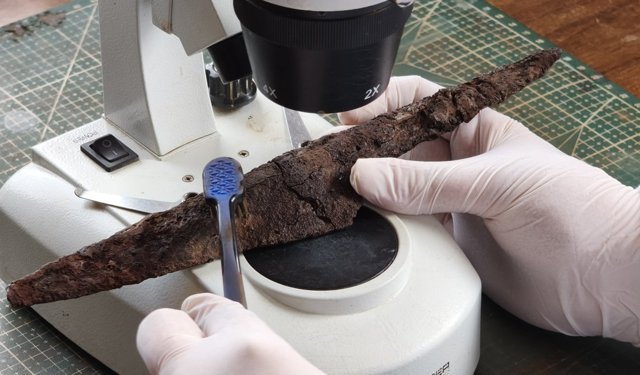 Hadrianopolis Antik Kenti'nde 1500 yıllık bıçaklar gün yüzüne çıkarıldı