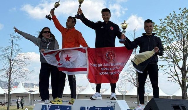 İstanbul Yarı Maratonu'nda KKTC'li Atletlerden Tazegül Birinci, Çapun İkinci