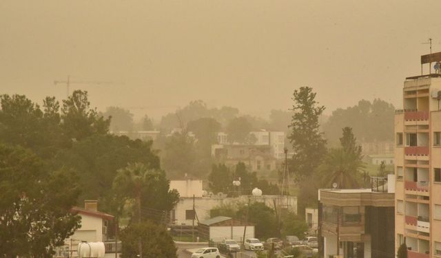 Ülke tozlu havanın etkisinde: Bazı bölgelerdeki ölçümler normalin 40 katını aştı