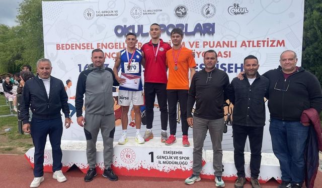 Arda 200 metrede Türkiye ikincisi