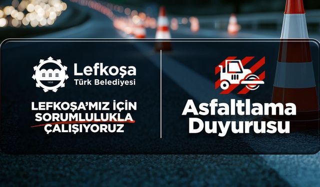 LTB hafta sonu Sanayi Bölgesi'nde asfaltlama yapacak