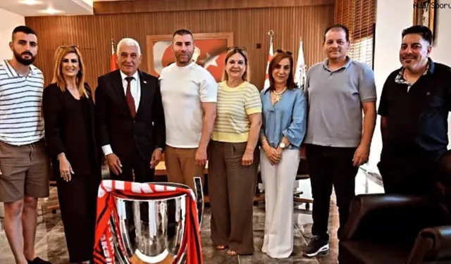 Baf 'dan Mahmut Özçınar'a teşekkür ziyareti