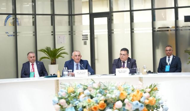 Bakan Çavuşoğlu, Türkistan'da 'Türk Akademisi 8. Bilim Konseyi Toplantısı'na katıldı