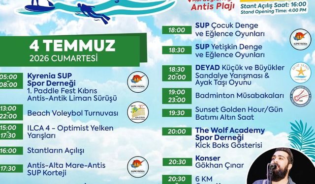 Karaoğlanoğlu Spor Oyunları ve Deniz Şenliği başlıyor