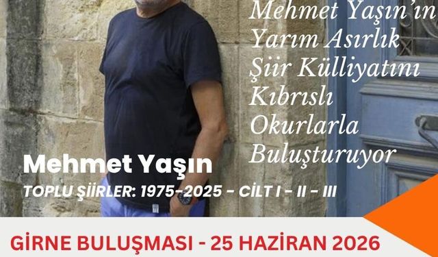 KTEV, Mehmet Yaşın'ın şiir külliyatını okurlarla buluşturuyor