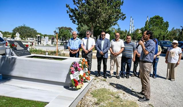 Omaç Başat kabri başında anıldı